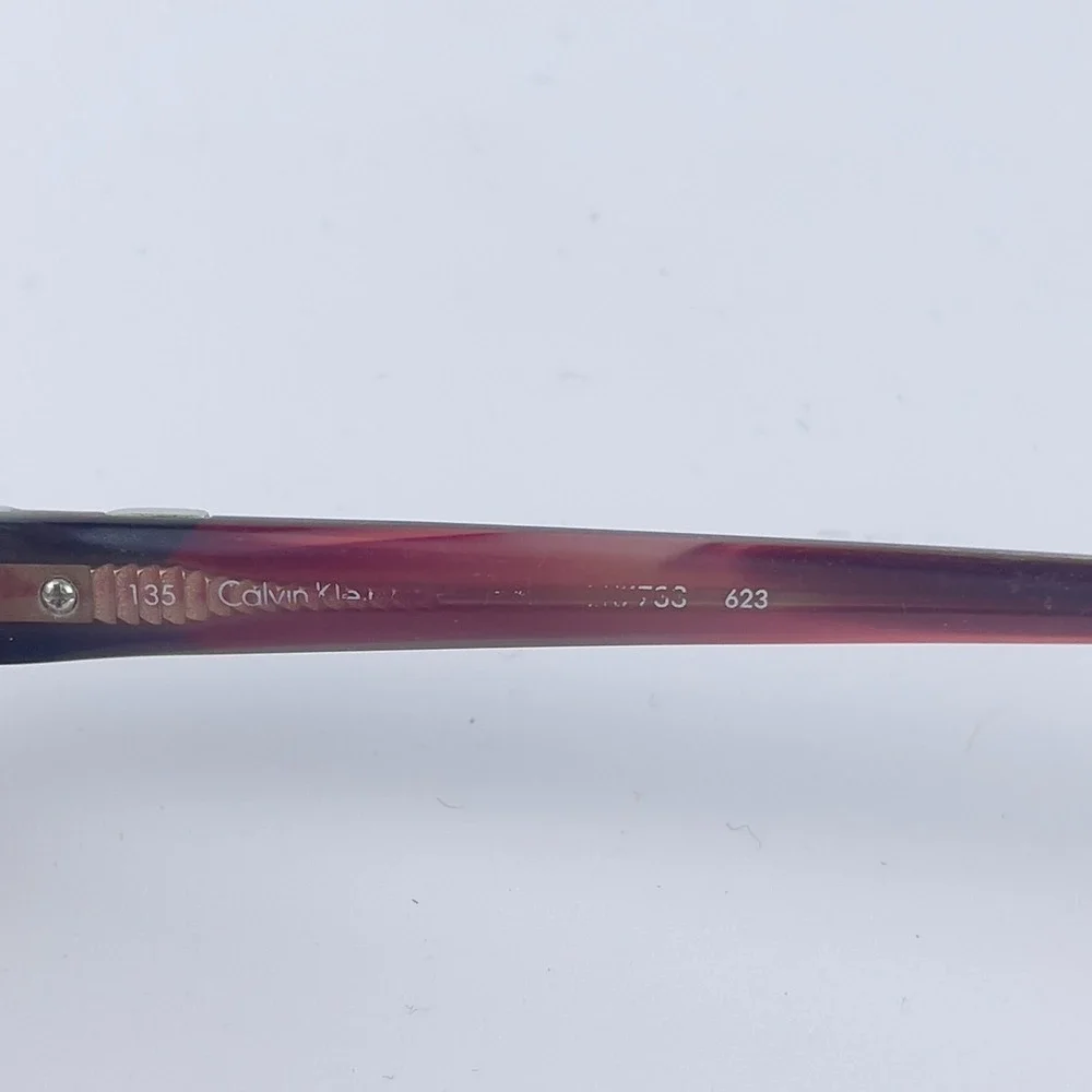 Calvin Klein Women's Eyeglasses Frame‎ Multicolor Plastic Full Rim 53-16-135 mm